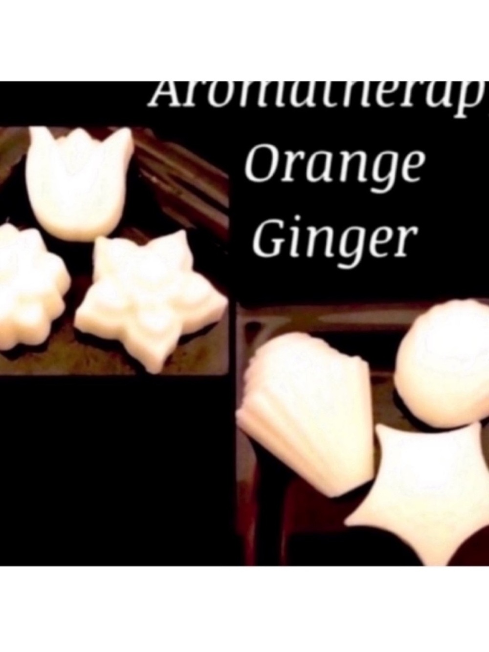 Aromatherapy Orange Ginger Energy Candle Wax Melt